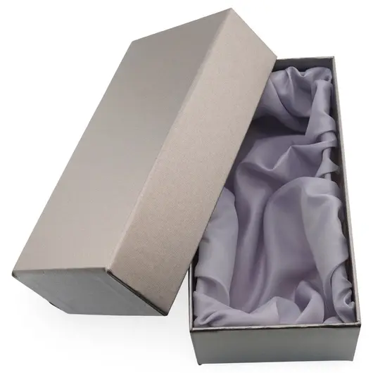 Cutie pentru cadou / bijuterii, argintie - 17cm