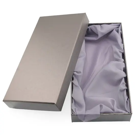 Cutie pentru cadou / bijuterii, argintie - 21,5cm