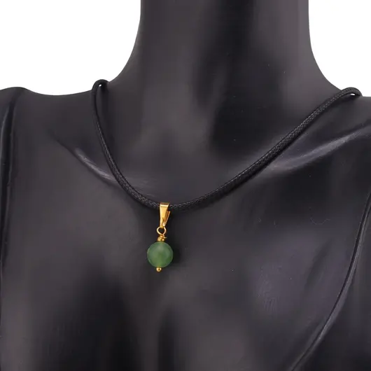 Pandantiv Aventurin mat sfera 8mm, imagine 2