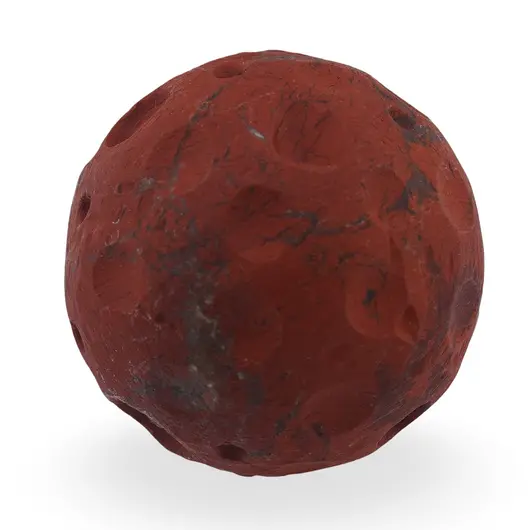 Planeta sfera din Jasp rosu - 39mm, imagine 2