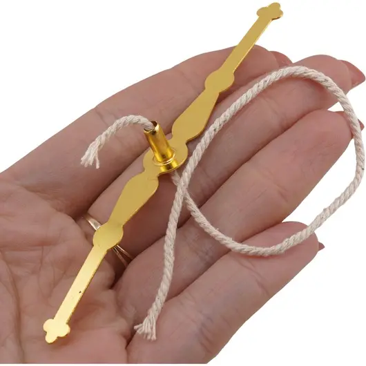 Plutitor metalic pentru candela cu fitil, 10cm, imagine 3