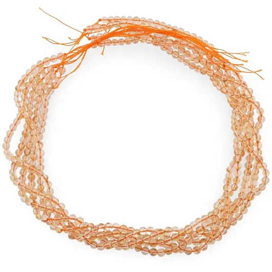 Sirag Citrin sfere 4mm, 38cm