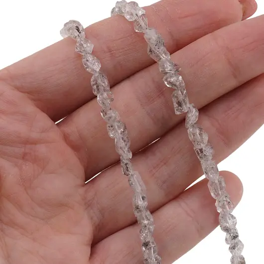 Sirag Diamant Herkimer 4-6mm, 40cm, imagine 2