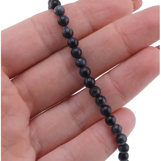 Sirag Ochi de soim sfere 4mm, 38cm, imagine 2