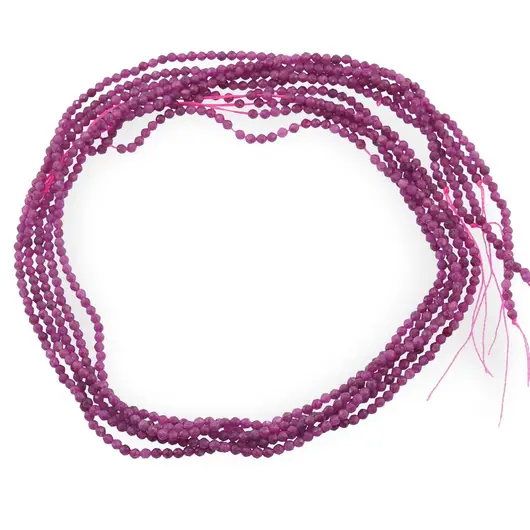 Sirag Rubin sfere micro fatetate 2mm, 39cm