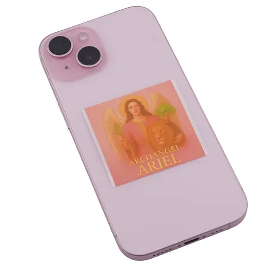 Abtibild sticker Arhanghelul ARIEL, Ingerul abundentei si al naturii, 51mm, imagine 3
