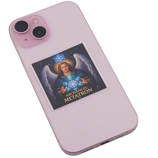 Abtibild sticker Arhanghelul METATRON, Ingerul protectiei energetice si al evolutiei spirituale, 51mm, imagine 3