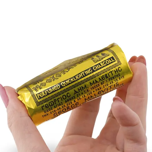 Carbuni pentru ardere tamaie - tub 6 pastile, 27mm, imagine 5