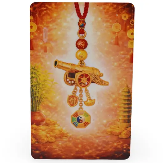 Card amuleta pentru perioada 9 si Tunul prosperitatii pentru activare financiara, imagine 2