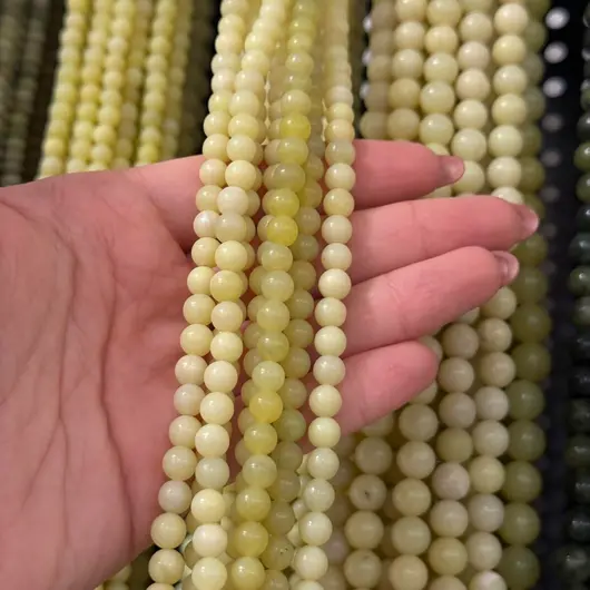 Sirag Jad Olive sfere 6mm, 38cm