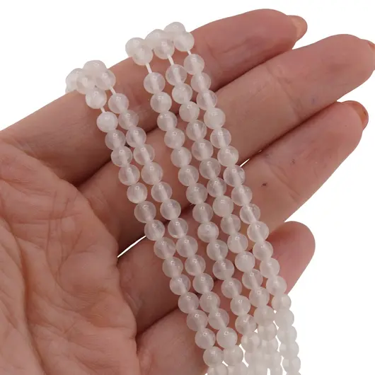 Sirag Selenit sfere 4mm, 40cm, imagine 2