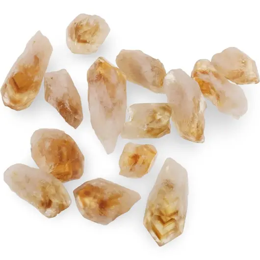 Citrin brut cu varf, 20-40mm
