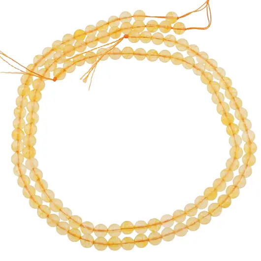 Sirag Citrin sfere 6mm, 37cm