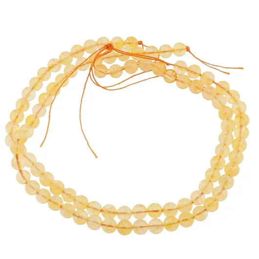 Sirag Citrin sfere 8mm, 39cm