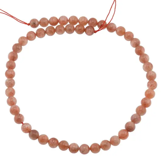 Sirag Piatra soarelui sfere 8mm, 38cm