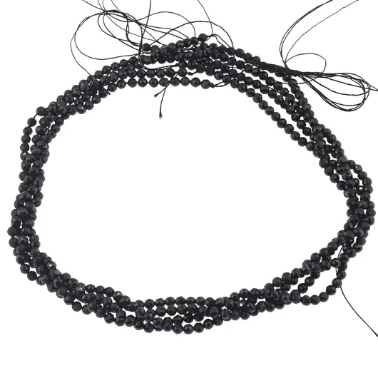 Sirag Turmalina sfere fatetate 4mm, 38cm