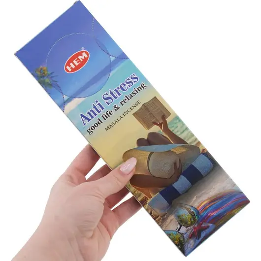 Betisoare parfumate HEM Anti Stress, 20g, imagine 2