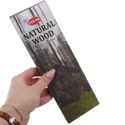 Betisoare parfumate HEM Natural Wood, 20g, imagine 2