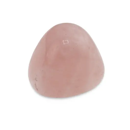 Cuart roz cristal rulat, 18-22g, imagine 2