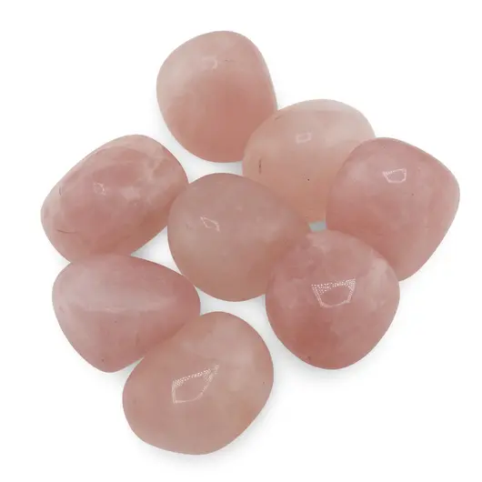 Cuart roz cristal rulat, 18-22g