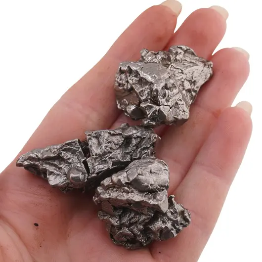 Meteorit natural New Campo del Cielo, Argentina, 25-30mm, imagine 5