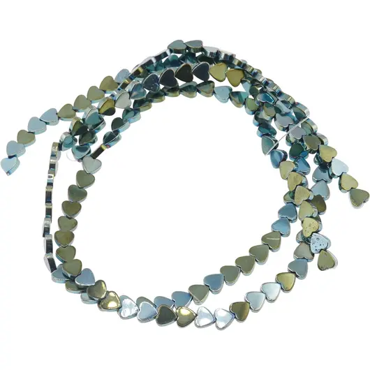 Sirag Hematit verde inima 6mm, 40cm