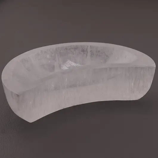 Bol semiluna din Selenit, 10cm, imagine 3