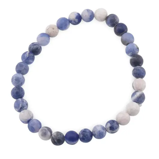 Bratara Sodalit sfere mate 6mm