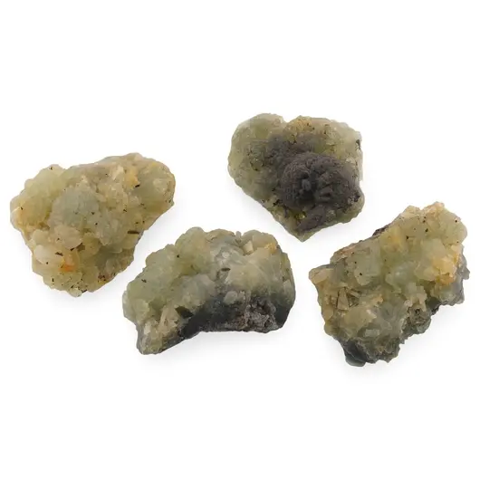 Prehnit verde deschis cristal natural brut din Maroc, 45-75g