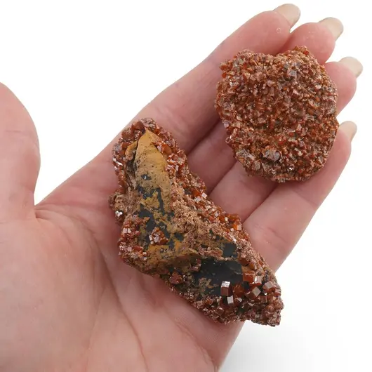 Vanadinit cristal natural brut din Maroc, 40-55g, imagine 4