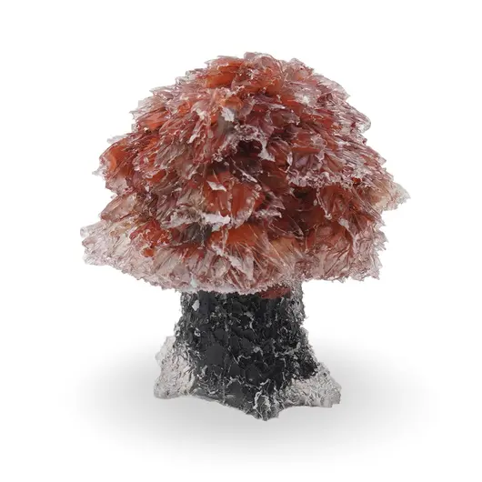 Copac din rasina cu spartura Jasp rosu, 5cm