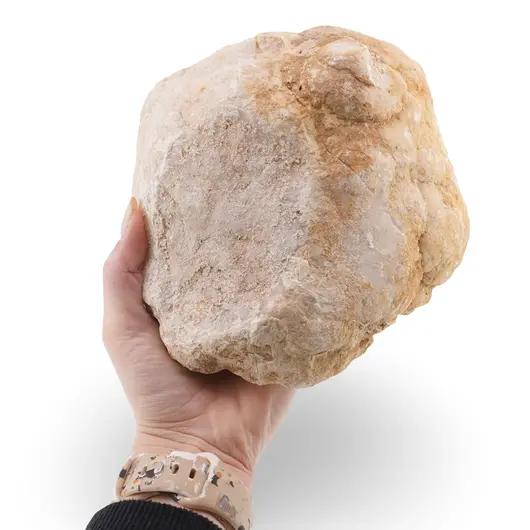 Geoda de Calcedonie naturala din Maroc, 2-3kg, imagine 5