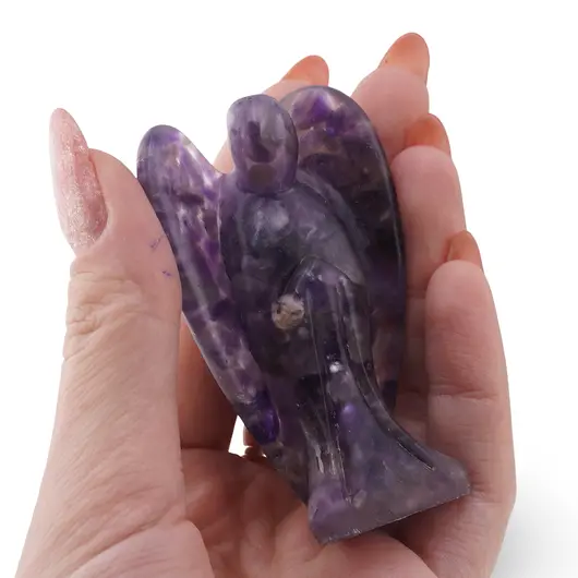 Inger din rasina cu spartura Ametist, 68mm, imagine 3