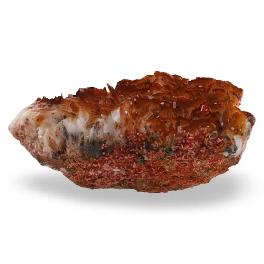 Vanadinit pe baza de Barita cristal unicat, A1, imagine 2