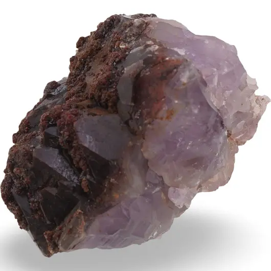 Cuart rosu brut cristal unicat, C2, imagine 3