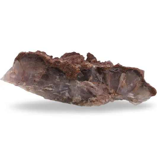 Cuart rosu brut cristal unicat, C4, imagine 2