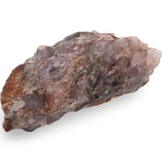 Cuart rosu brut cristal unicat, C4, imagine 3