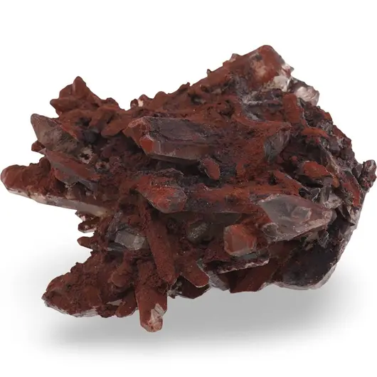 Cuart rosu brut cristal unicat, C5