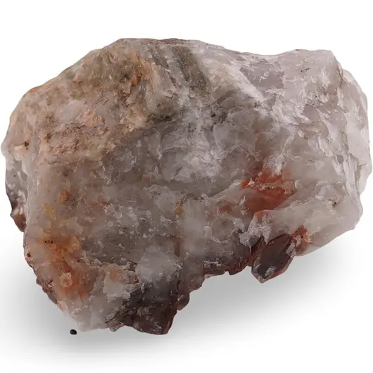 Cuart rosu brut cristal unicat, C6, imagine 3