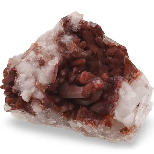 Cuart rosu brut cristal unicat, C6