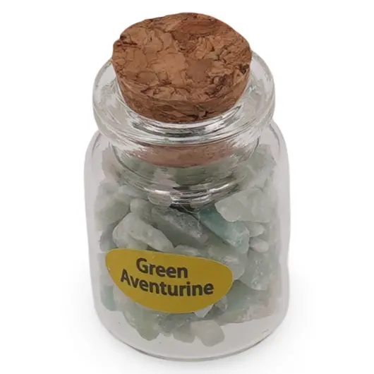 Sticla cu spartura Aventurin, 3cm, imagine 2