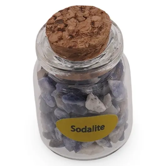 Sticla cu spartura Sodalit, 3cm, imagine 2