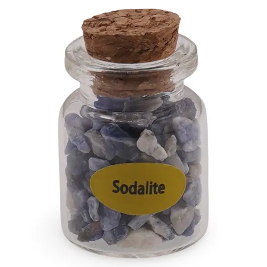 Sticla cu spartura Sodalit, 3cm