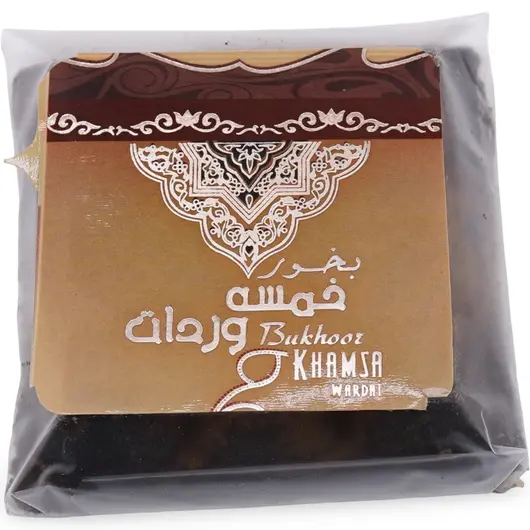 Bakhoor Khamsa (tamaie araba) tablete pentru ardere, cu oud, rasini si uleiuri parfumate, imagine 2