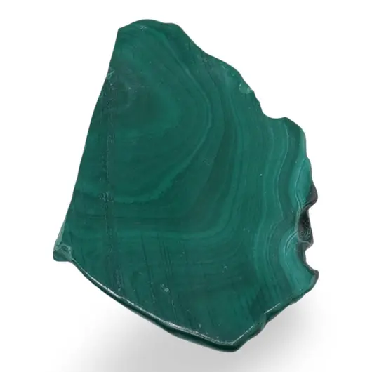 Felie slefuita unicat din Malachit natural, M10