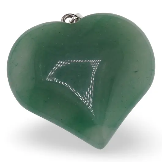 Pandantiv inima din Aventurin, 40mm