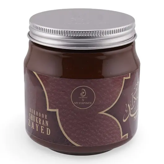 Shukran Zayed – bakhoor (tamaie araba) pentru ardere, cu oud, rasini si uleiuri parfumate, imagine 2