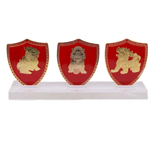 Statueta feng shui premium Cei Trei Gardieni Celesti