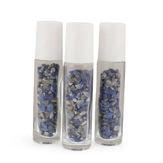 Sticluta roll-on cu cristale naturale Lapis Lazuli, 10ml, imagine 2
