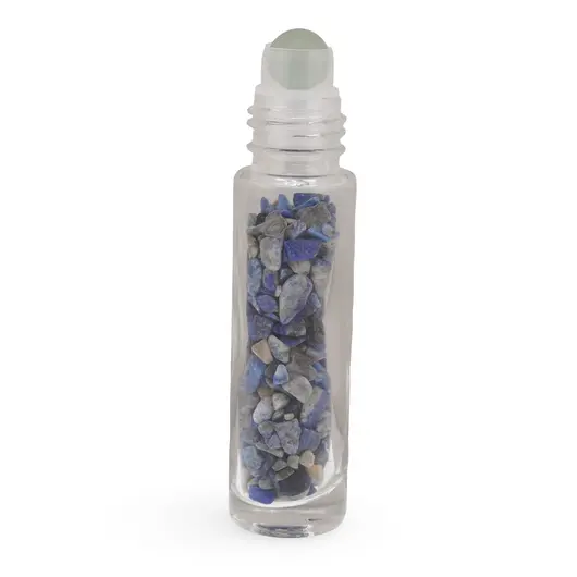 Sticluta roll-on cu cristale naturale Lapis Lazuli, 10ml, imagine 3